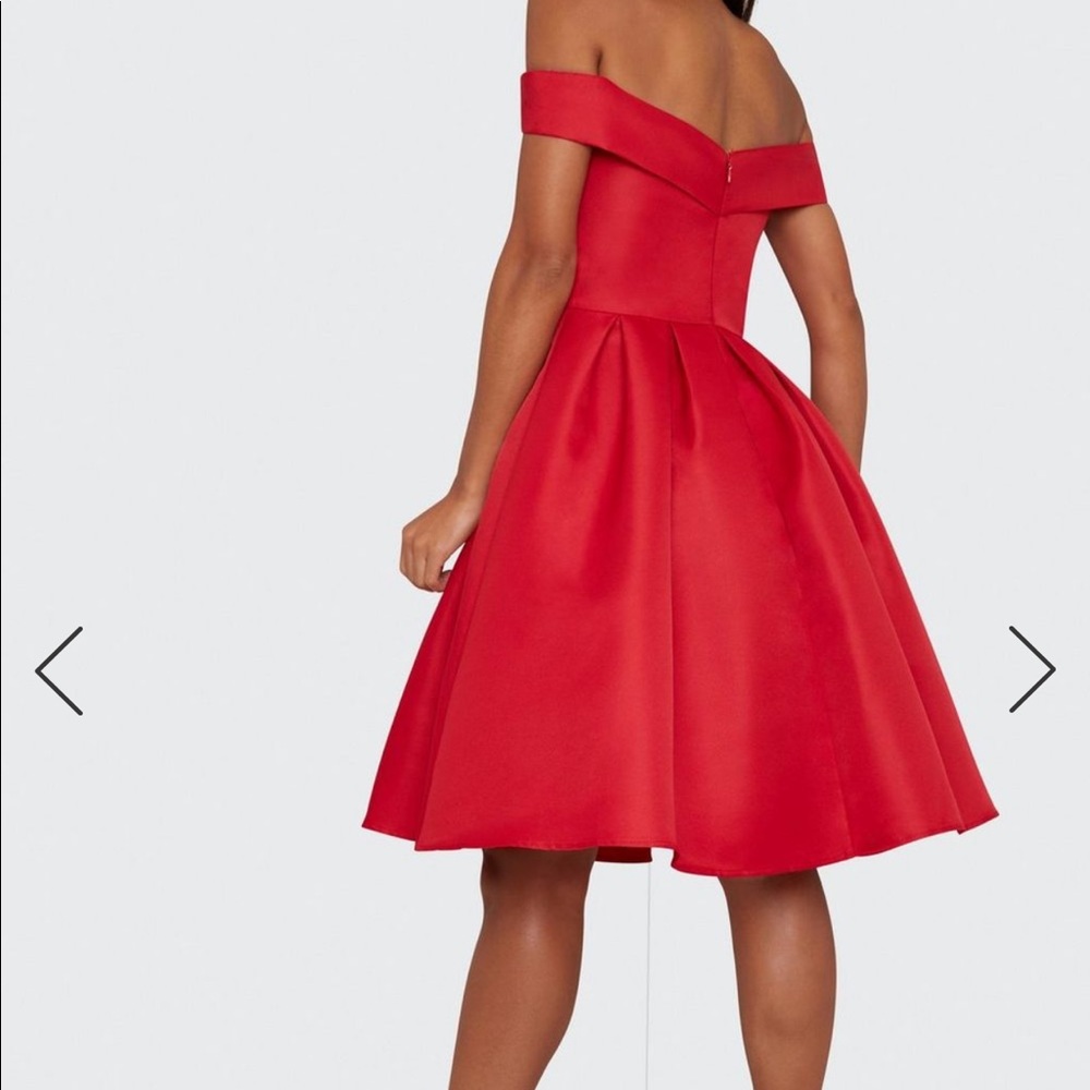 Chi Chi London red dress